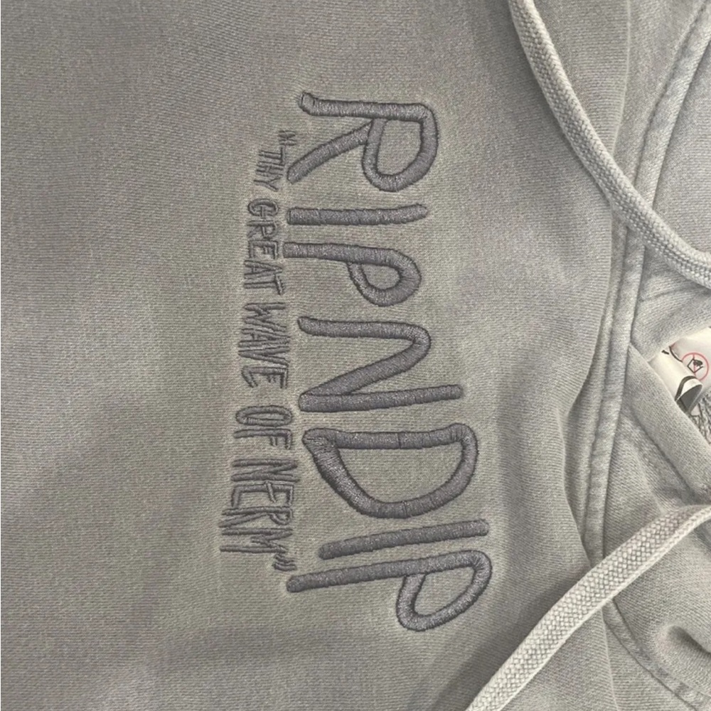 ripndip hoodie medium “Thy Great Wave Of Nerm”